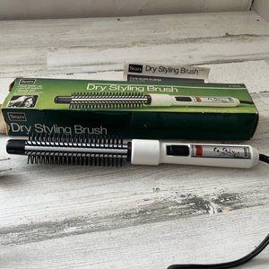 Vintage Sears Dry Styling brush with instructions